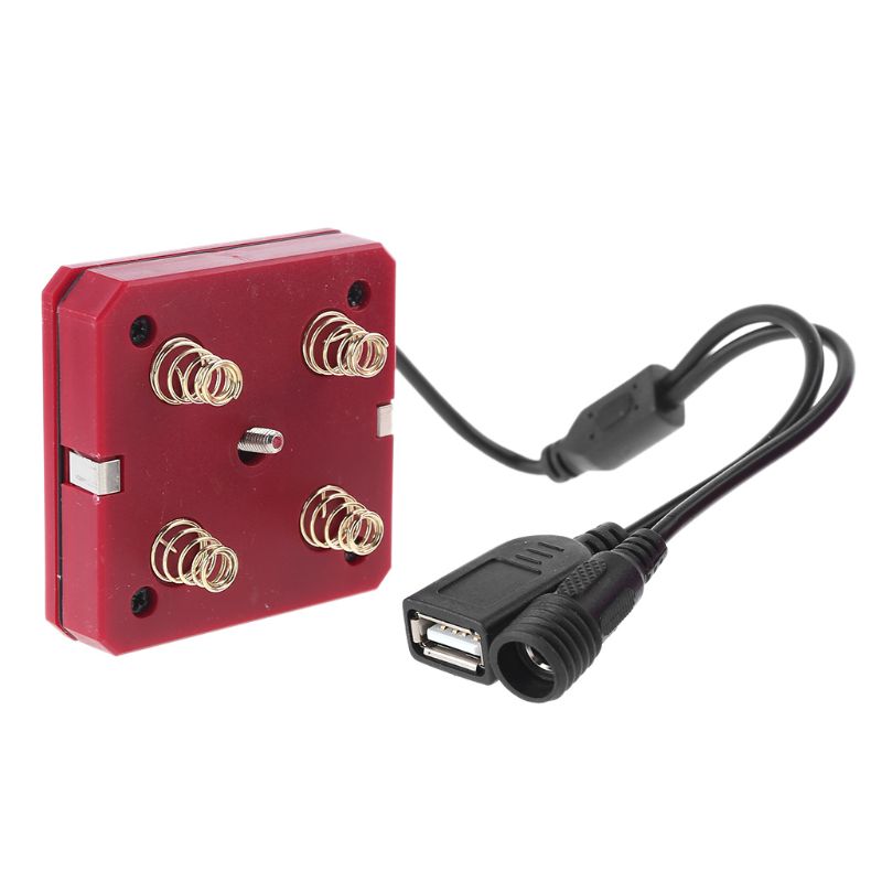 Waterproof DIY 4x 18650 26650 Battery Case Box Cover with 16.8V DC and 5V USB Power Supply for Bike LED Light Cellphone Tablet