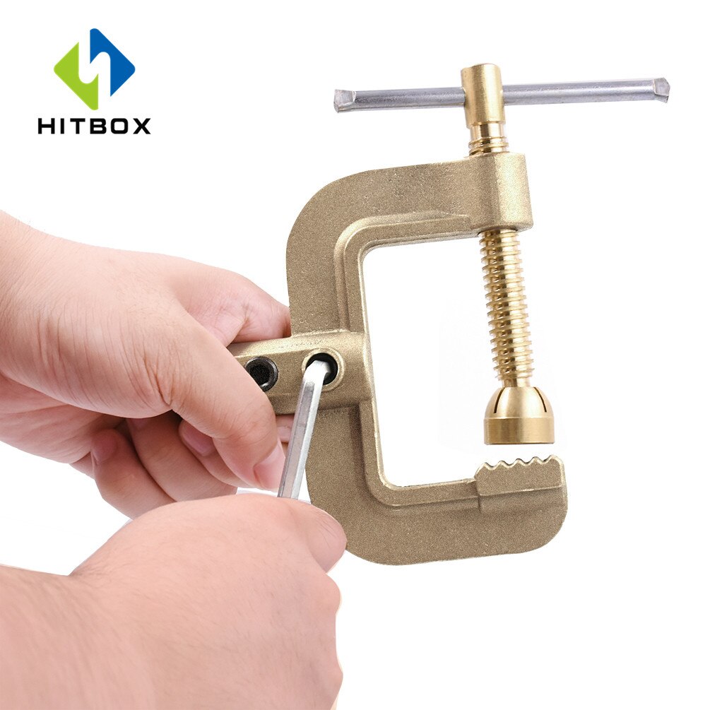 HITBOX Copper 400A Ground Earth Clamp For Heavy Duty ARC MMA STICK MIG TIG Welding Accessories