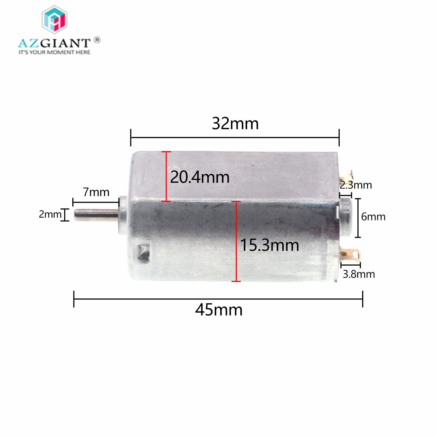 Originele 2 Stuks 180 Hoge Snelheid Micro Dc Motor Metal Koolborstel Motor 3.7V Diy Model Vliegtuig FF-180PH-2665 Trimmer clipper
