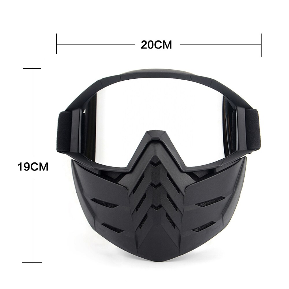 Ski Goggles Mask Adjustable Motor Cycling polarized UV400 Glasses Bike Goggles Sport Driving Sunglasses