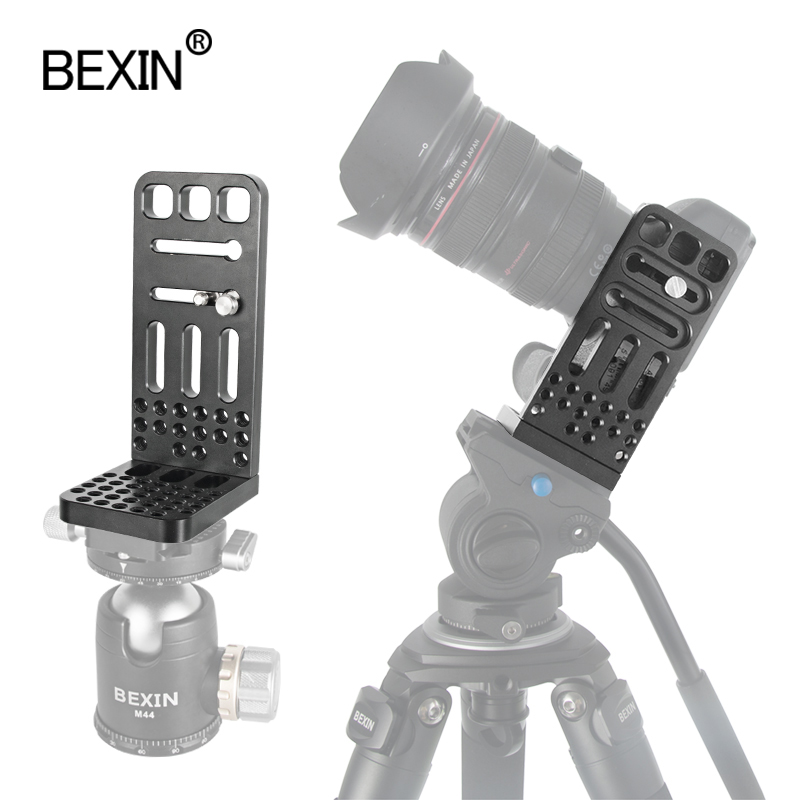 Support de caméra vidéo dslr, plaque l, stabilisateur, déconnexion rapide, support de prise de vue verticale pour caméra vidéo professionnelle