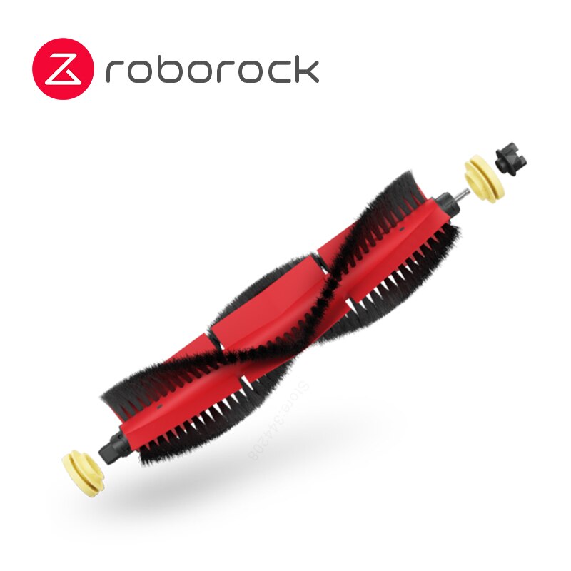 Original roborock  s5 max  s6 maxv robotstøvsuger reservedele pakke kit moppeklude tør våd mopping  *2 filter  *1 sidebørste *2