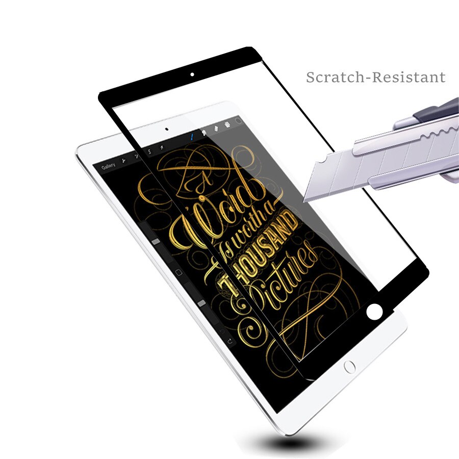 Screen Protector for Huawei MediaPad T5 10.1" - 10D Tempered Glass, Full Coverage, Scratch-Proof