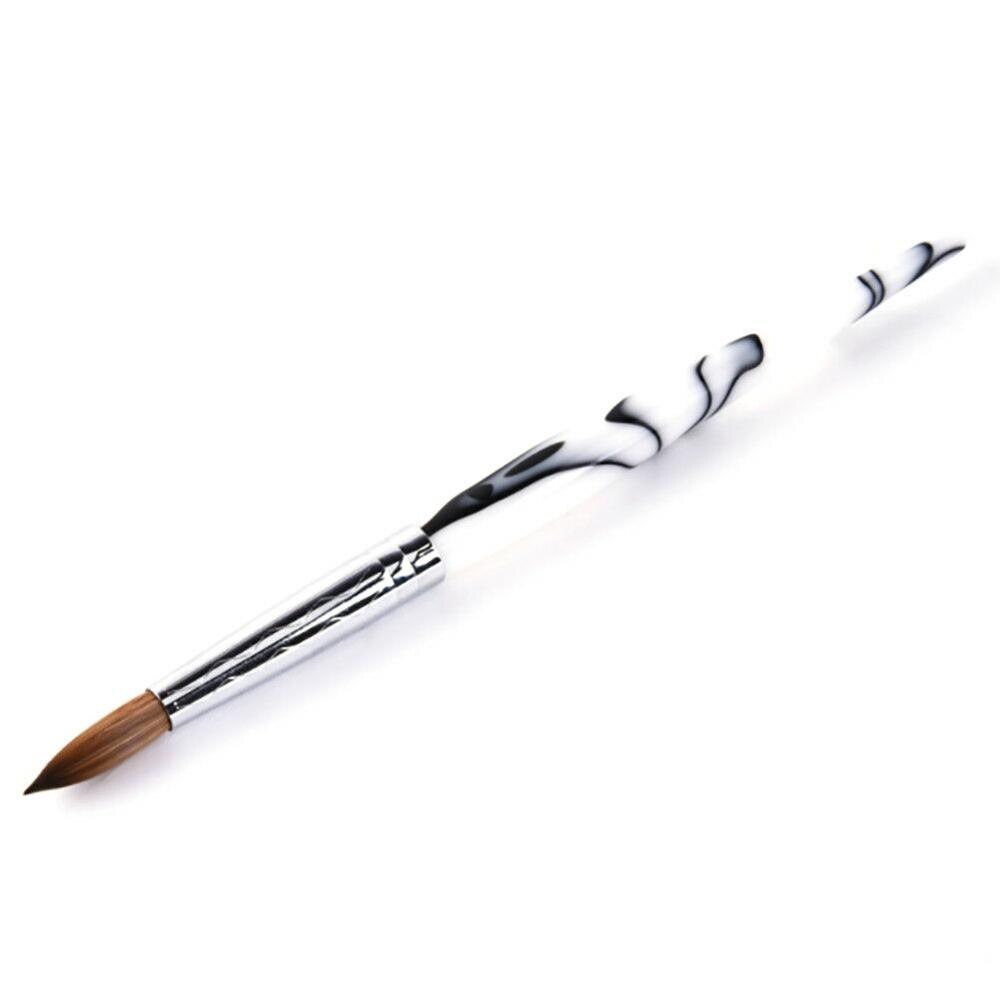 Acryl handvat nagelkunst penseel gereedschap kolinsky marterhaar nagelverzorging