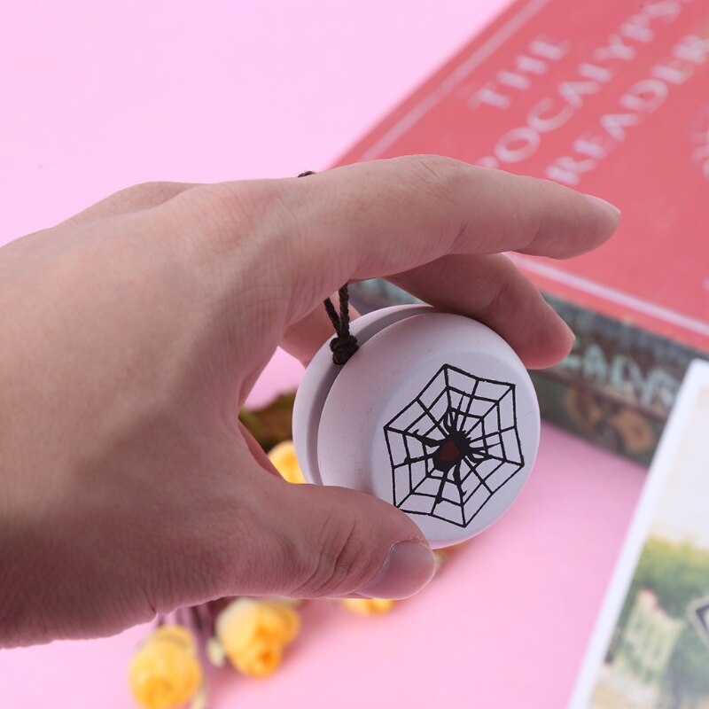 Cute Animal Prints Houten Yoyo Speelgoed Educatief Speelgoed Klassieke Speelgoed