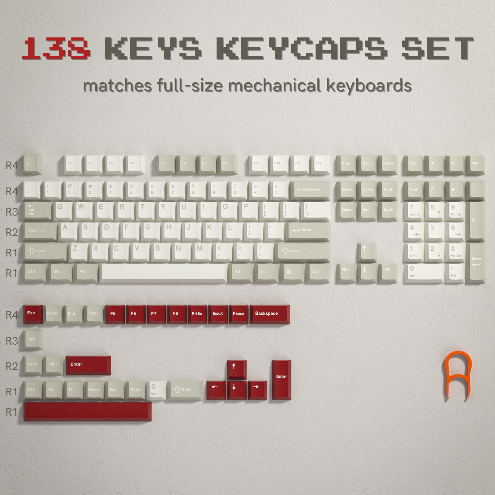 189 teclas PBT doble disparo negro gris ISA perfil teclas para interruptores MX Womier GK61 Anne Pro 2 Teclado mecánico para jugar: Rosa claro