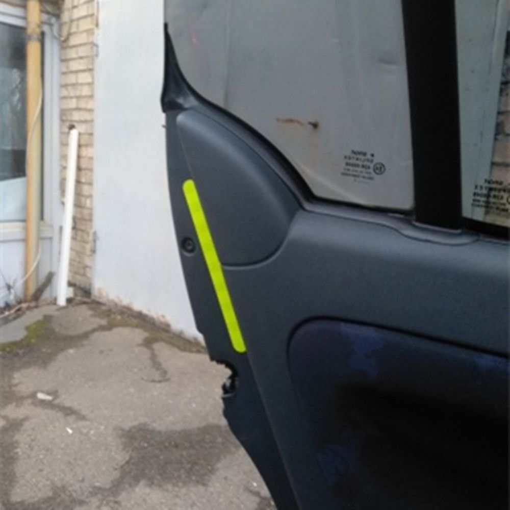 2Pcs Car Reflector Rearview Mirror Reflective Sticker Truck Vehicle Strip Tape Waterproof DIY Car Exterior Styling Accessories