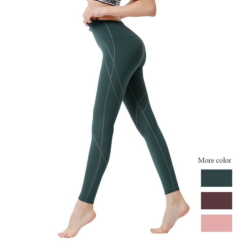 Patchwork Yoga Pants Women push up Running fitness clothing Tights leggings sport women mallas deporte mujer#2l5