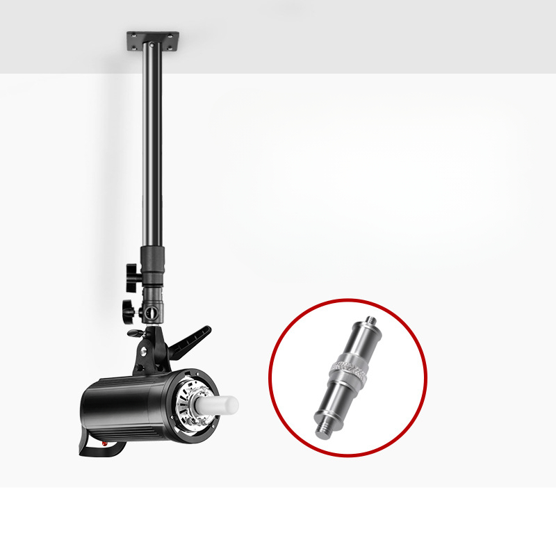 Soporte de luz de techo para fotografía, montaje en pared, kits de estudio fotográfico para luz de Flash, Softbox, Panel de cámaras de seguridad