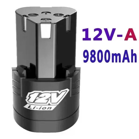 .Hohe Kapazität 12V 9800mAh Universal Akku Für Elektrowerkzeuge Elektrische Schraubendreher Elektrische 12V 6800mAh: Gold