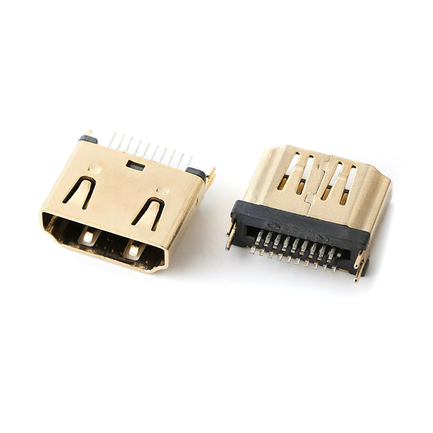 5pcs/Lot HDMI 19Pin 20P 20Pin Male Plug Connector HDMI Female Male Socket Jack HDMI Repair Replacement