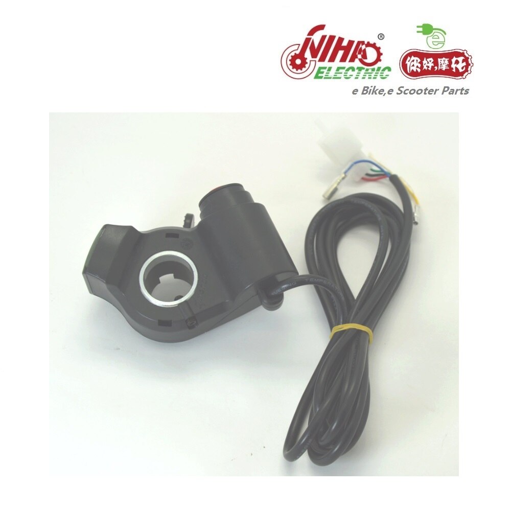22 E-BIKE Thumb Throttle with LCD Digital Battery Voltage Display and Power Switch E bike Bicycle Electric Scooter eBike ZTECH