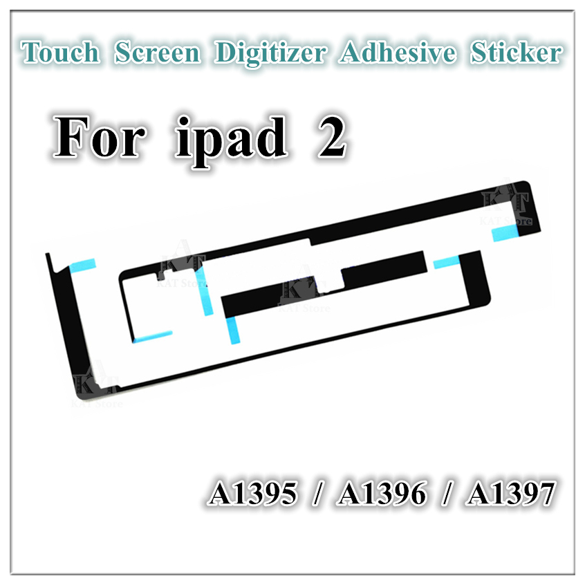1 Uds OEM 3M adhesivo marco medio pantalla táctil digitalizador pegamento cinta adhesiva para iPad Mini 3 4 Air 1 2 5 6 Th 9,7 pulgadas: Blanco