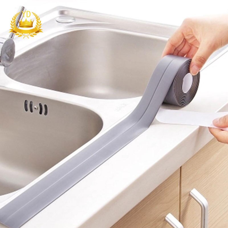 Zelfklevende Waterdicht Anti-Vocht Kitchenbathroom Keramische Afdichting Tape Pvc Sink Kloof Tape