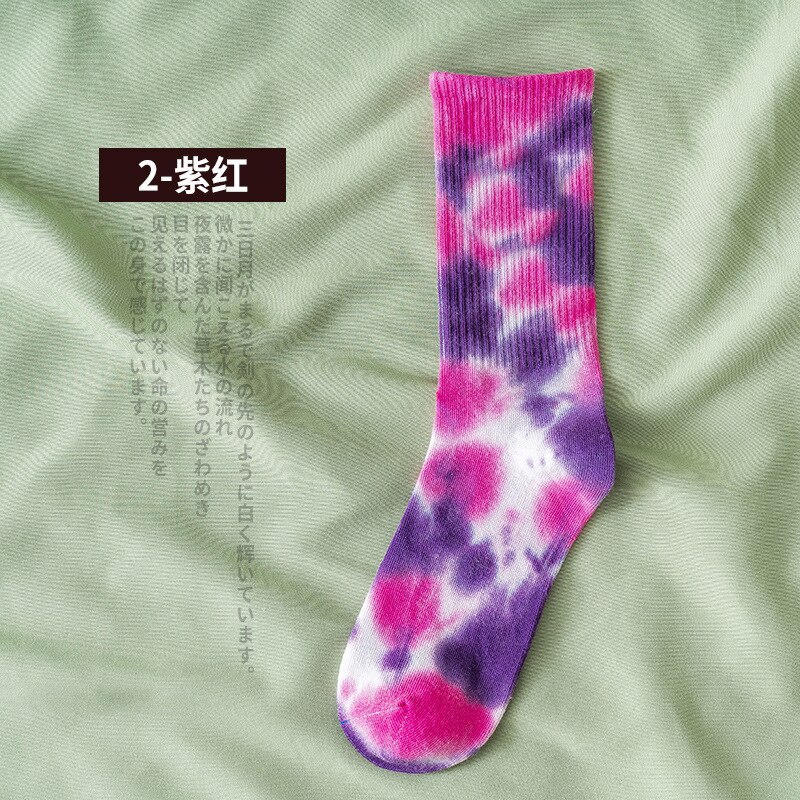 Calcetines largos de algodón para hombre y mujer, calcetín de estilo urbano, baloncesto, skate, Hip hop, novedad: 2