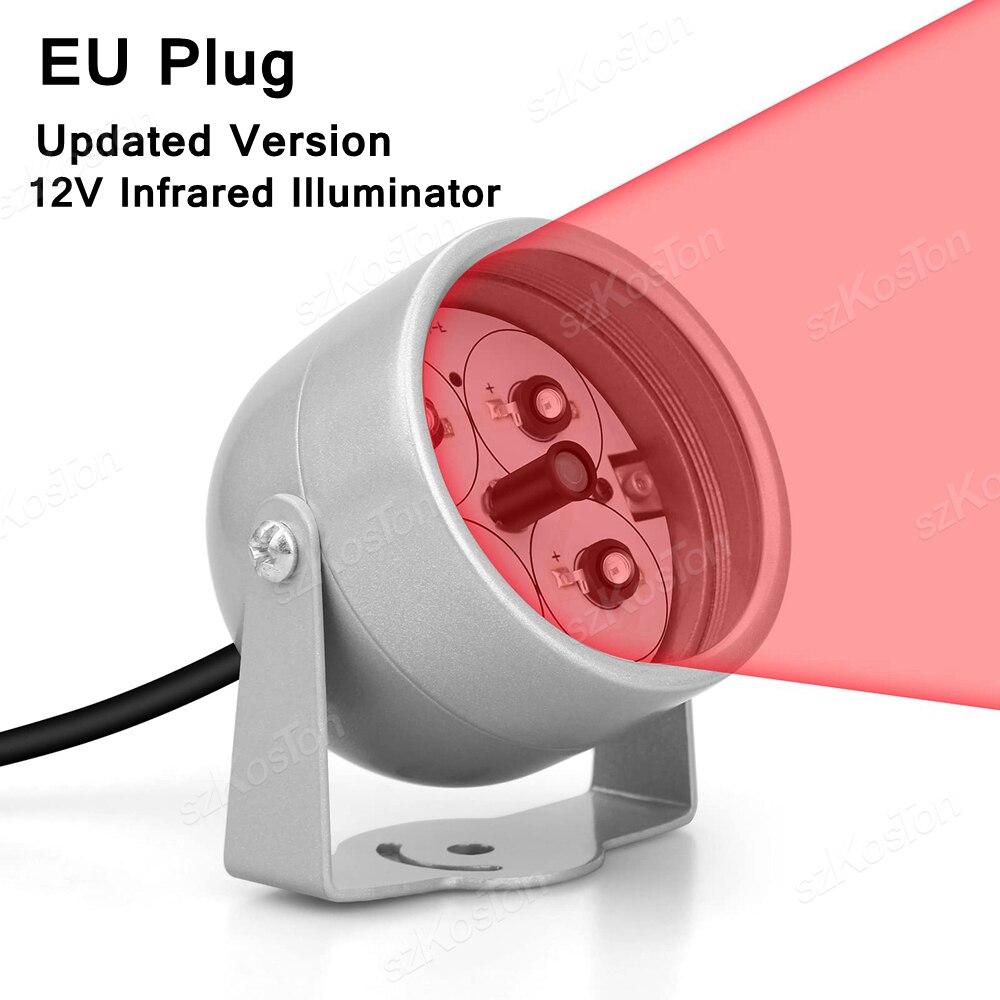 Voor Oculus Quest 2 Accessoires Onzichtbare Infrarood Licht Vr Led Night Verbeteren Hand Tracking Verhogen Gevoeligheid Camera Lamp: EU Plug 2