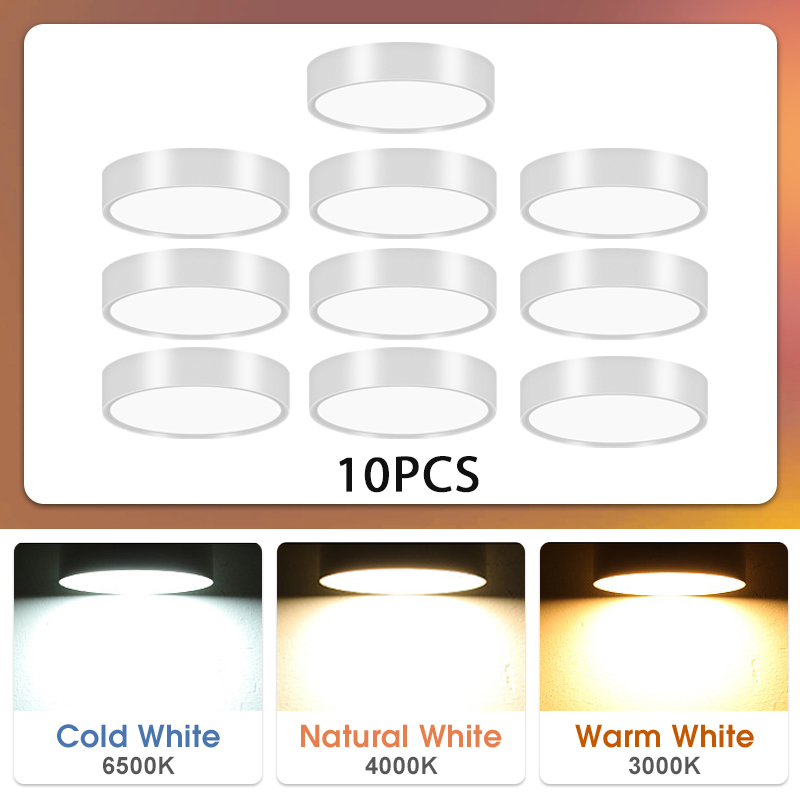 LED Spot Downlight Led Plafondlamp 10/15/25W Opbouw Downlights Dunne Opvouwbare Spotlight voor Woonkamer Spots Plafond: warm wit / 0-5W / Roze