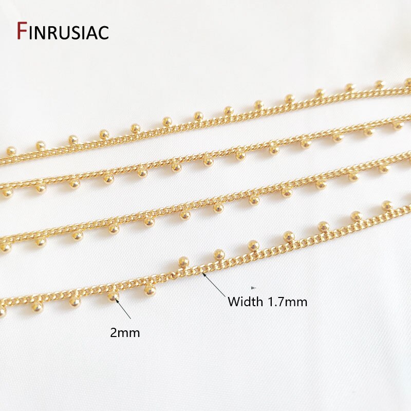 0.5m/1m Multi Types Chain For Jewelry Making Loose Chain Handmade DIY Bracelets Necklace Earrings Material: S / GRAY