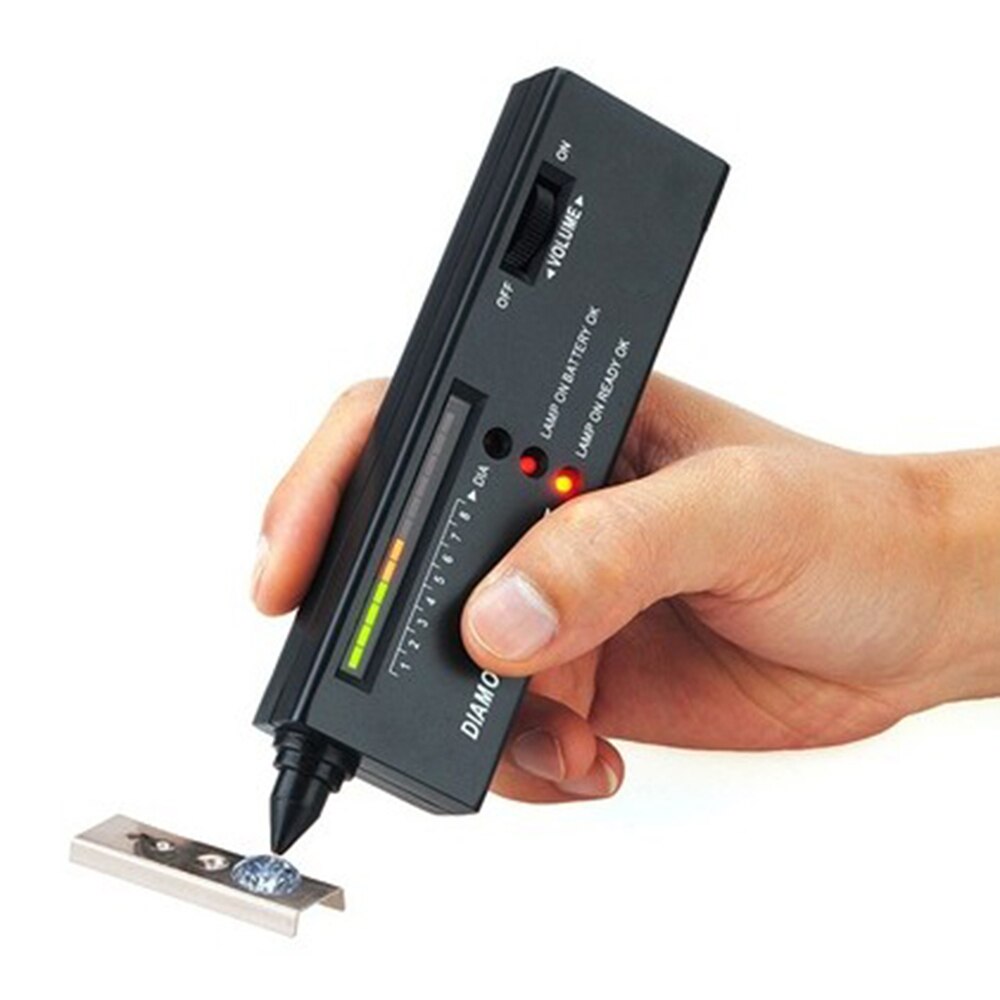 High Accuracy Diamond Tester LEDs Diamond Indicator Test Pen Selector Jewelries Watcher Tool