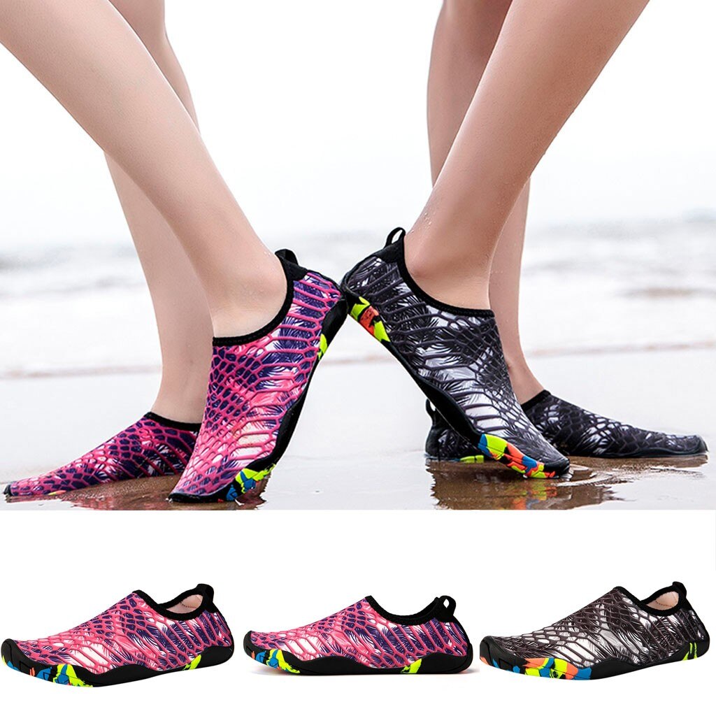 Perimedes Vattenskor - Snabbtorkande - Unisex - Gummi & Stretch Tyg