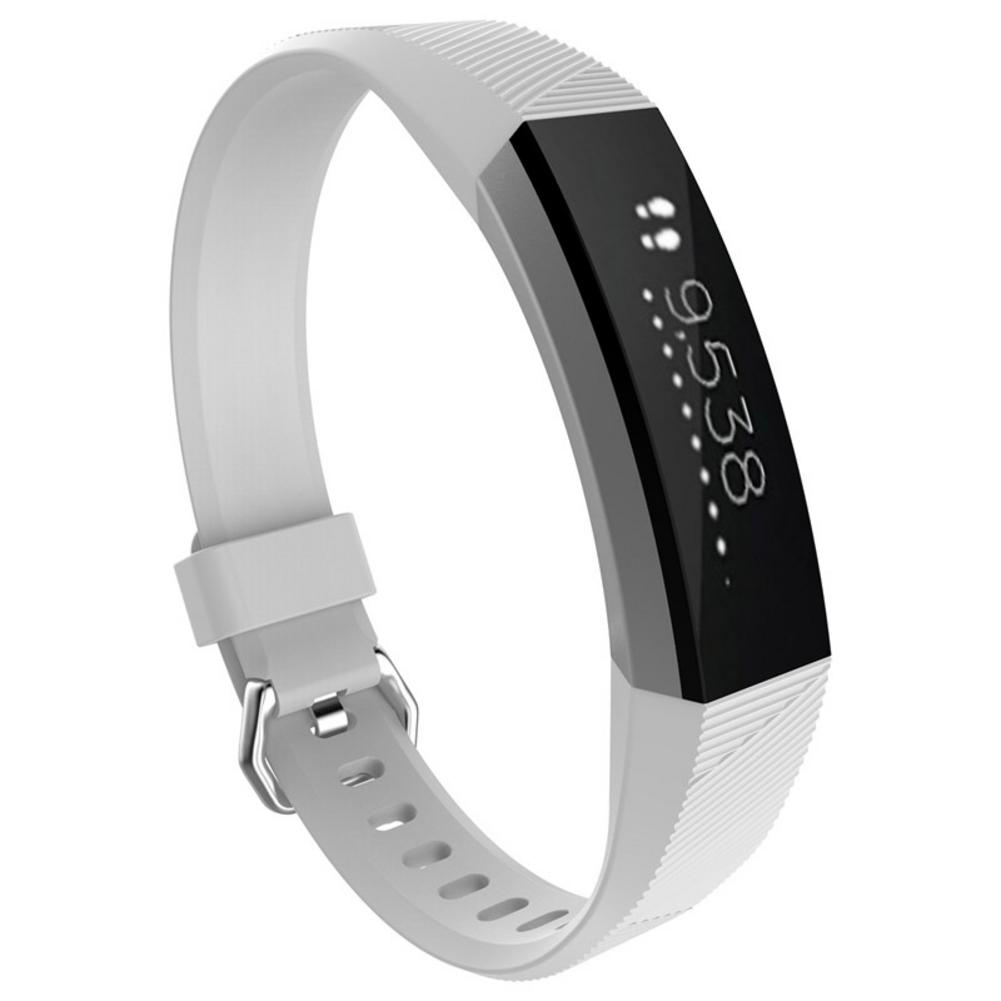 Silicone Watch Band For Fitbit Alta HR Watch Replacement Wristband Strap Classic Watchband Accessories: White