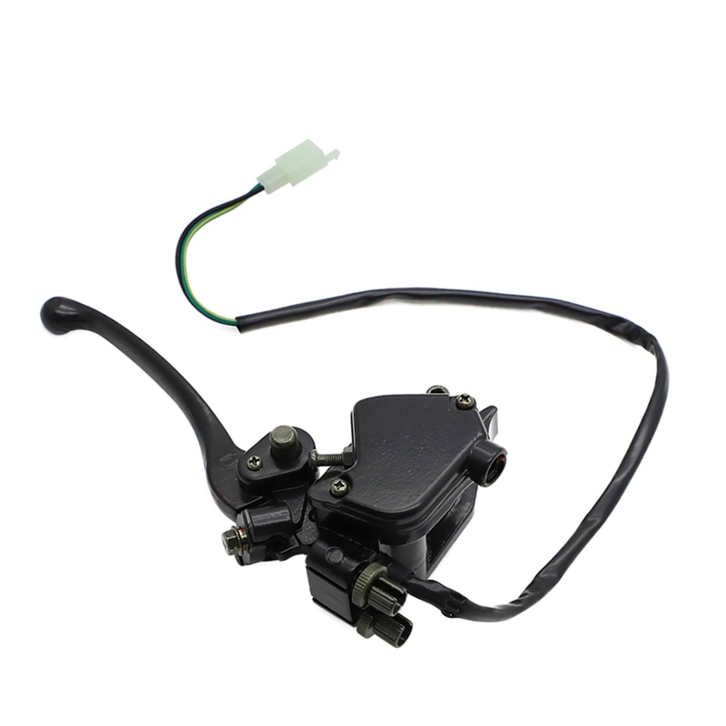 Håndtak bremsehendel tommel gassmontering til polaris idrettsmann rovdyret scrambler 50 90 dinli 50cc 90cc atv ved bruk av doble kabler