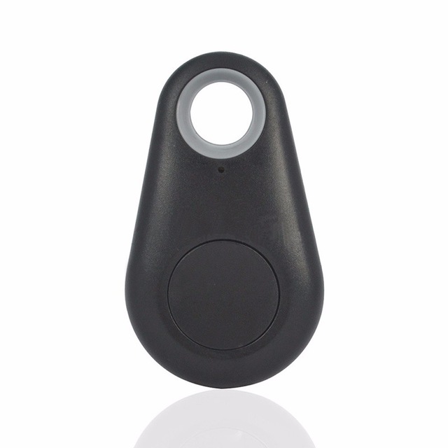 Localizador de llaves inteligente para niños, rastreador inalámbrico compatible con Bluetooth, alarma antipérdida, bolsa para niños, localizador GPS para mascotas, rastreador Itag: Negro