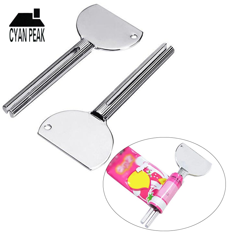 Stainless Steel Toothpaste Squeezer Tube Toothpaste Dispenser Bathroom