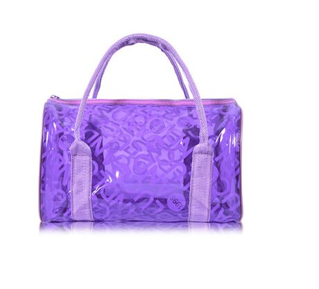 Medoboo Multifunctionele Strand Jelly Zakken Waterdichte Vrouwen Strandtas Speelgoed Opslag Handtas Fitness Wassen Sporttas 10: ME0040-purple