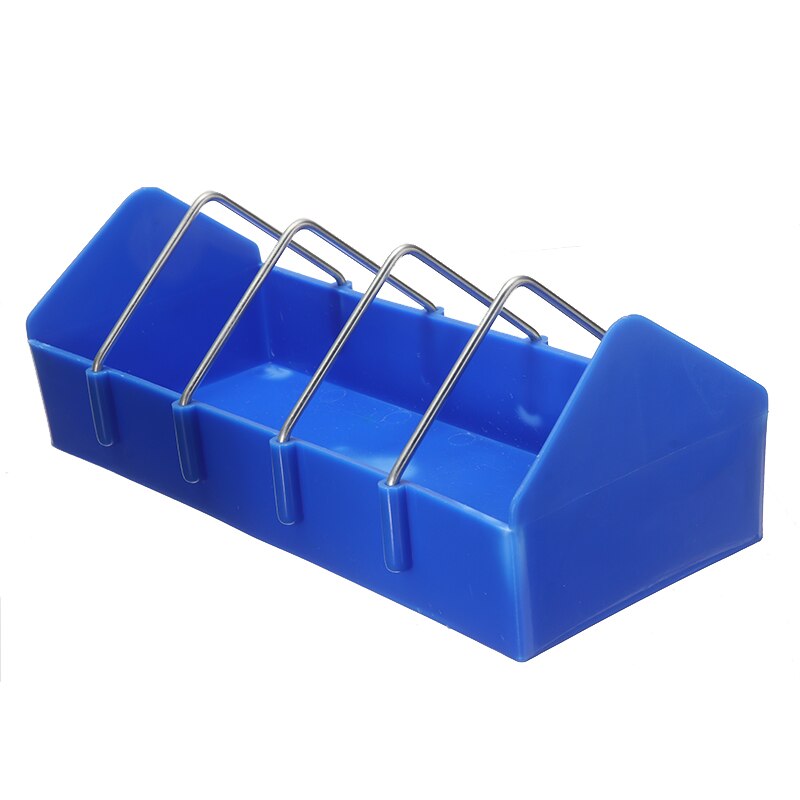 26CM Poultry Feeder Plastic Chicken Trough Pigeon Poultry Ground Feeder Drinker Birds Feed Cup Sturdy Construction Spill Plastic