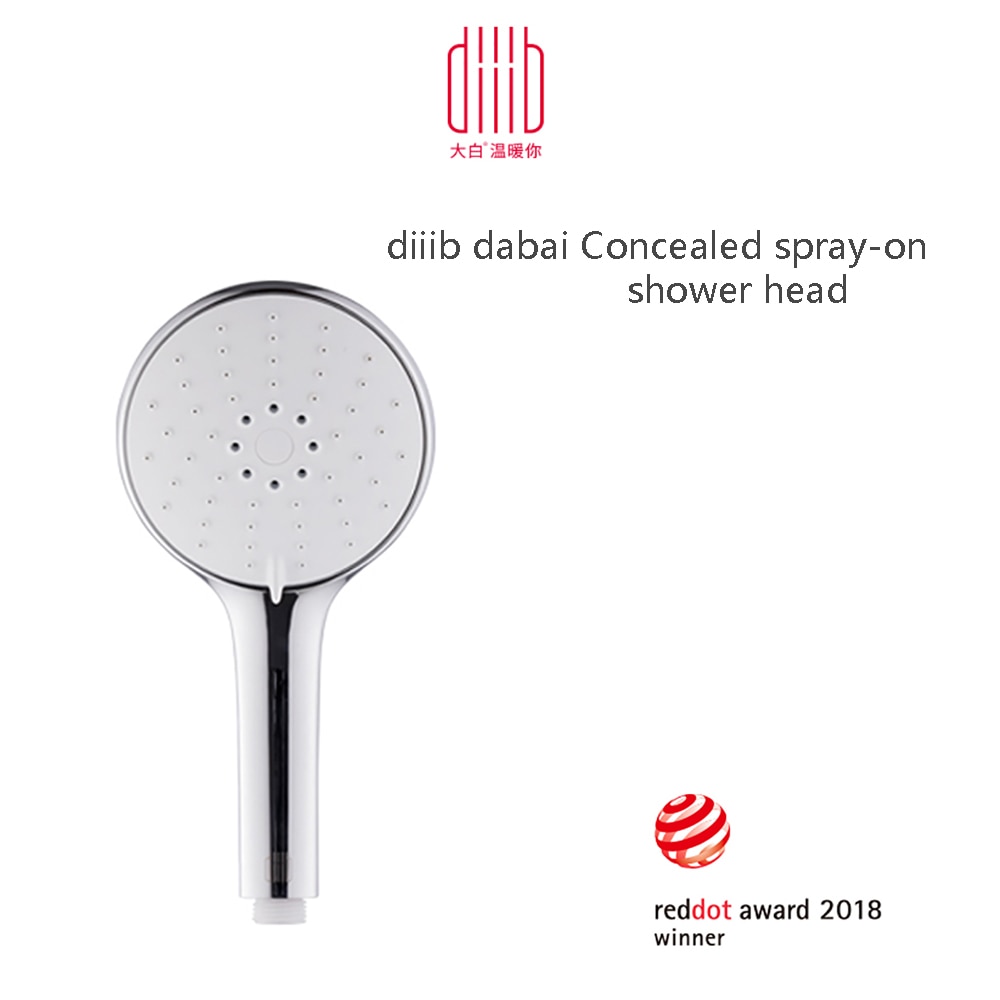 Dabai diiib verborgen spray-on douche 4 standen handdouchekopset 120mm 53 watergat met pvc krachtige massagedouche