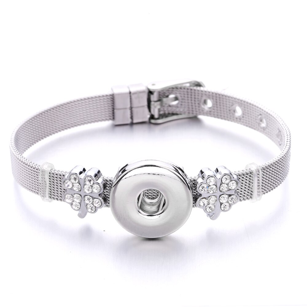 Verschillende Stijlen 20Mm 18Mm Drukknoop Bangle Diy Sieraden XH4007: S199