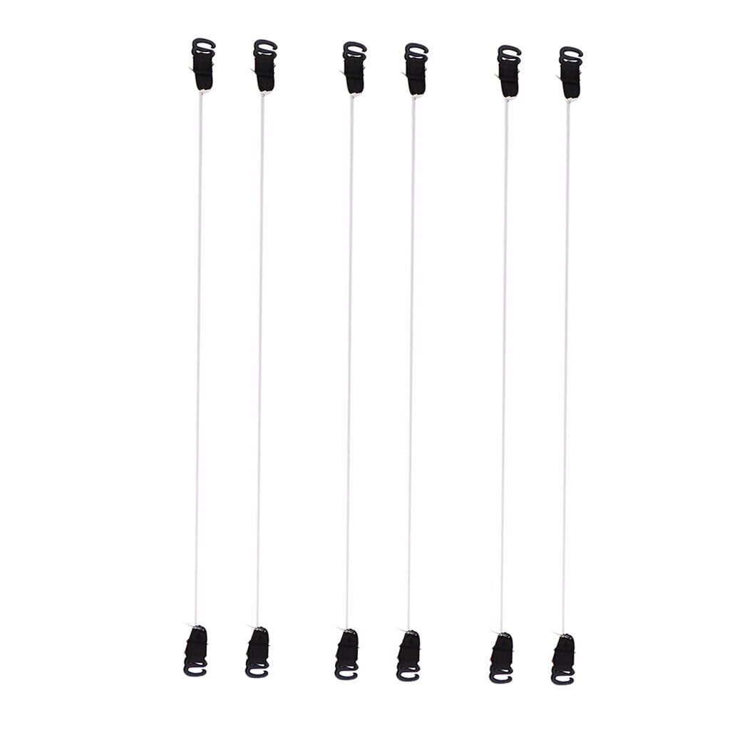 3 pares XXS/S/XL Secret Invisible Fish Line para extensiones de cabello Hairpiece