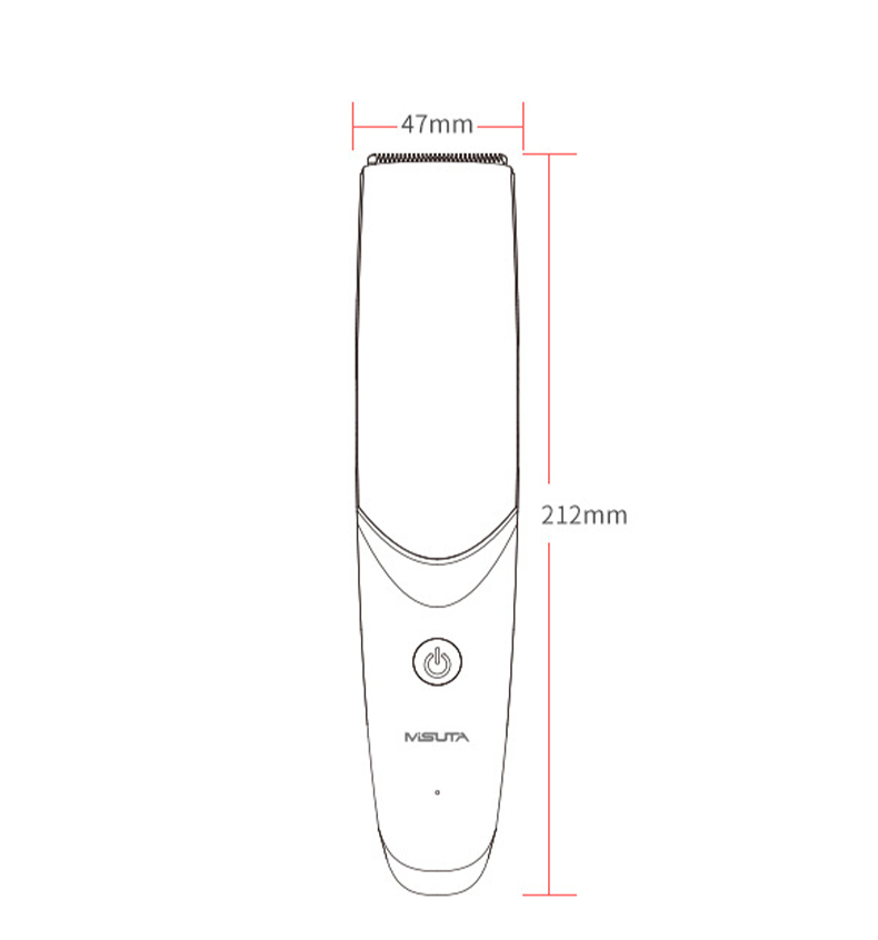 Baby Haar Trimmer Usb Eletric Portable Low Noise Babyverzorging Kinderen Scheerapparaat Kids Tondeuse