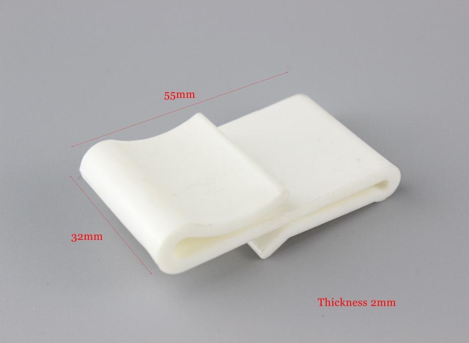 Plastic Power Wing Clips Zware Gegolfde Bouw Power Panel Sidekick Displays Dubbele S Haak Draad Plank Teken Vel: big size