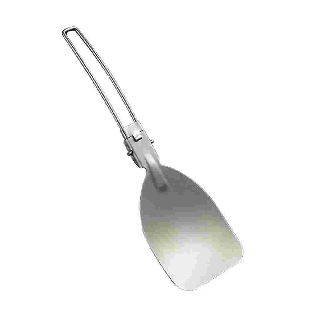 Espátula plegable para cocinar al aire libre, accesorio multifunción para freír, Wok, accesorio de Camping