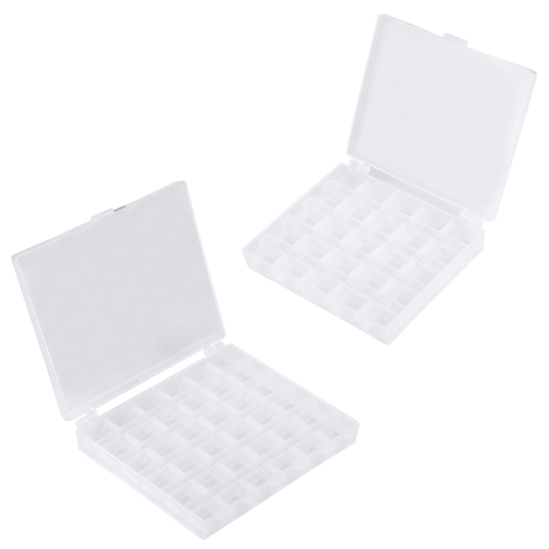Boîte de rangement pour Machine à coudre, 25/30 emplacements, bobines vides, outils de couture de , accessoires pour la maison, offre spéciale