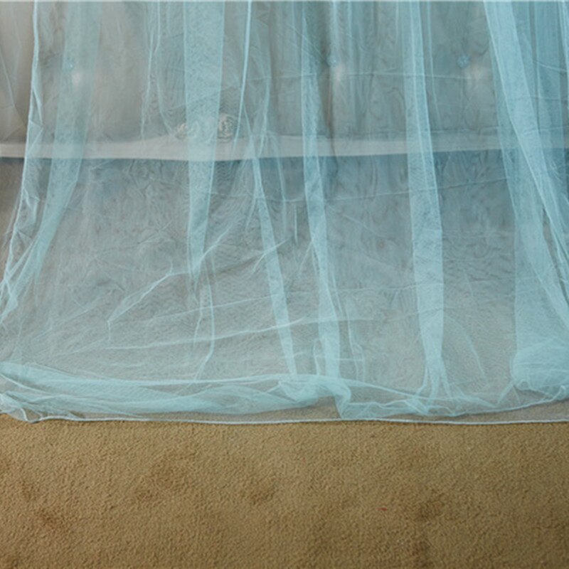 Wisząca kopuła luksusowa moskitiera pojedyncze drzwi w stylu księżniczki styl skandynawski elegancki baldachim robić łóżka zawieszona moskitiera