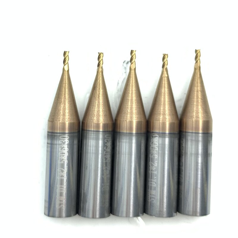 Fraise en bout en carbure, fraises 05l, 1.1mm, pour Machines à découper les clés SILCA FUTURA et FUTURA PRO: 5PCS