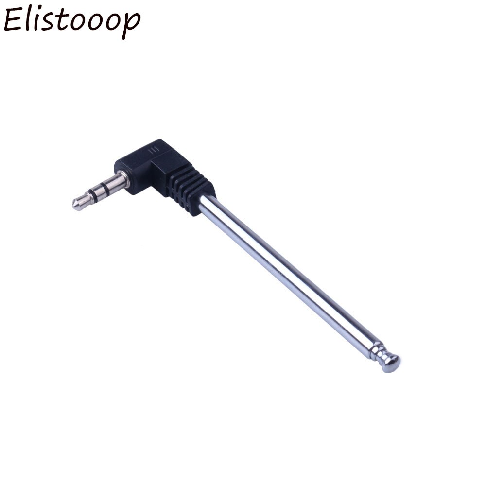 3.5 Mm Telescopische Antenne Fm Radio Antenne Rvs Multifunctionele Interface-Uitschuifbare Antenne Voor Auto Mobiele Telefoon