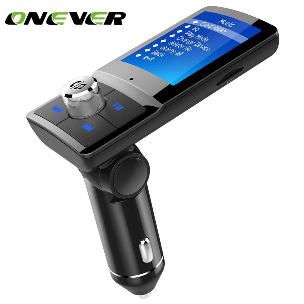 FM Bluetooth Dual USB Radio Modulator Auto Zender Draadloze Mp3 Speler Handsfree Snel Opladen USB Lader