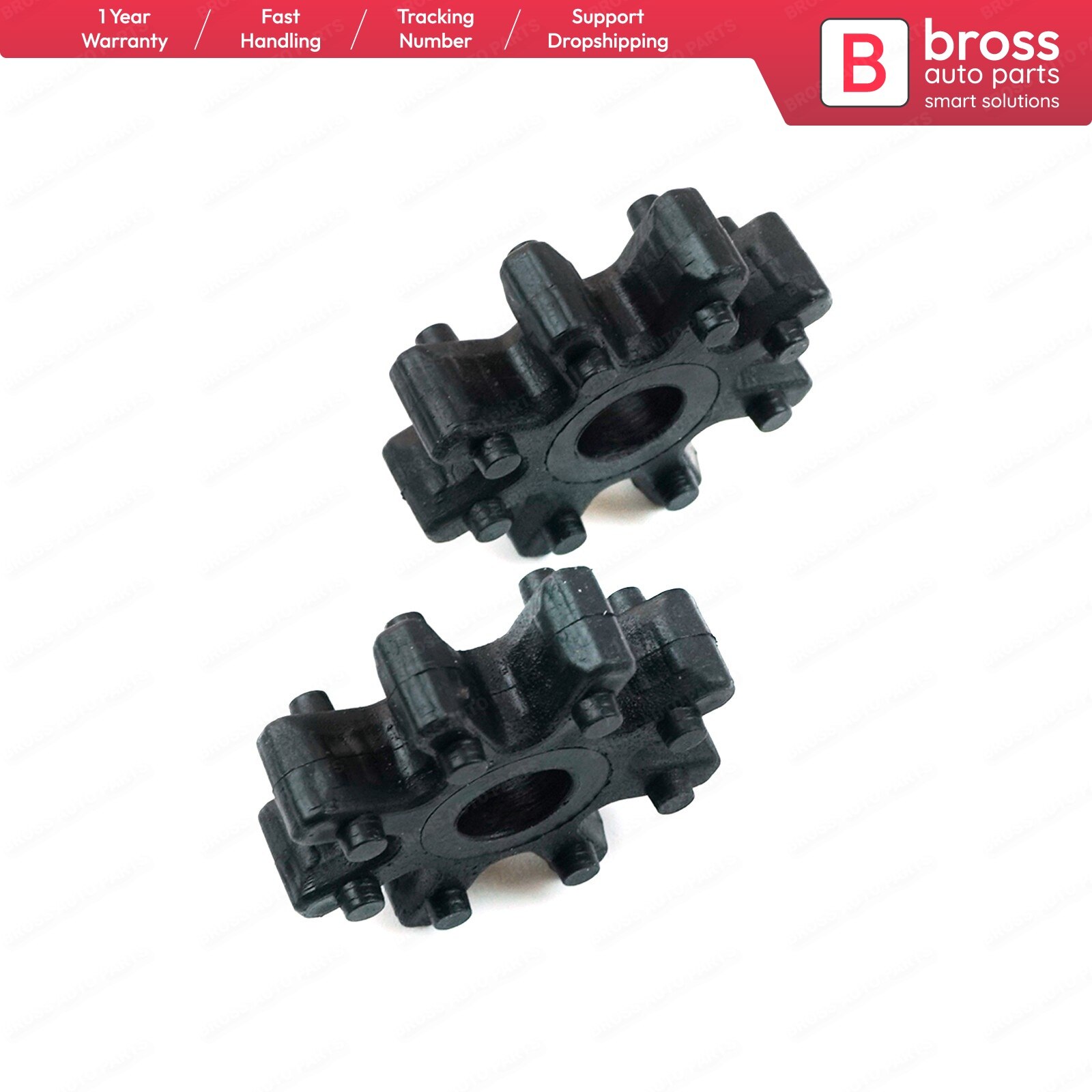 Bross BSP882 2 Pcs Stuurkolom Flexibele Koppeling Flexibele Koppeling 563152 K000FFF, 56315-2K000-FFF Voor Kia Hyundai Top Winkel