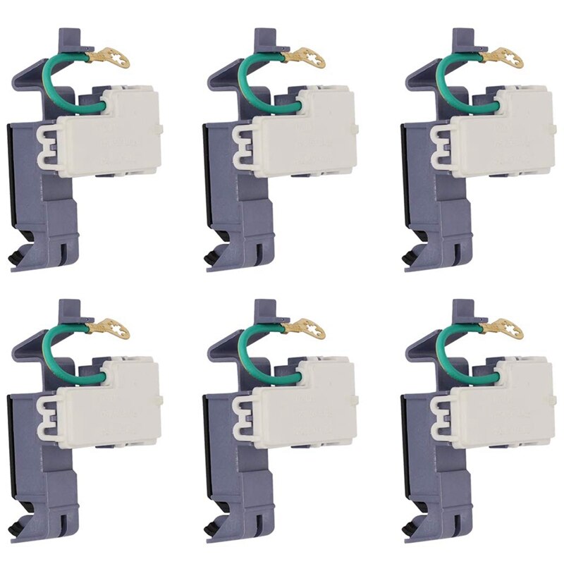 6 pièces lave-linge couvercle interrupteur 8318084 pour Whirlpool Kenmore Roper WP8318084 ER8318084