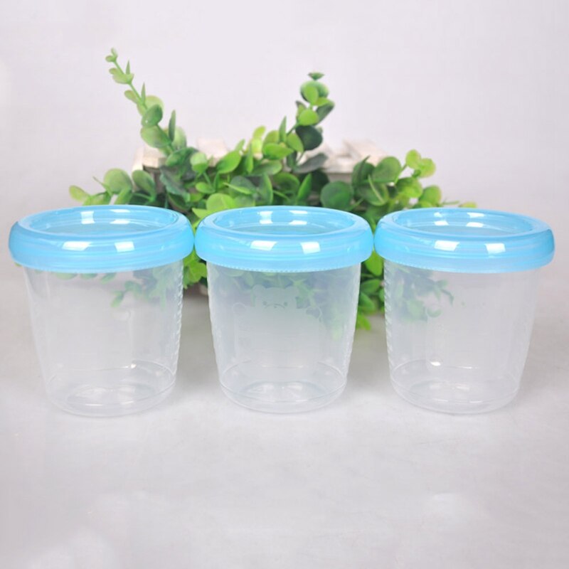 180 Ml Food Grade Pp Zuigeling Diepvriezer Container Baby Complementaire Voedsel Opslag Fles Collectie Bpa Gratis Producten Capaciteit