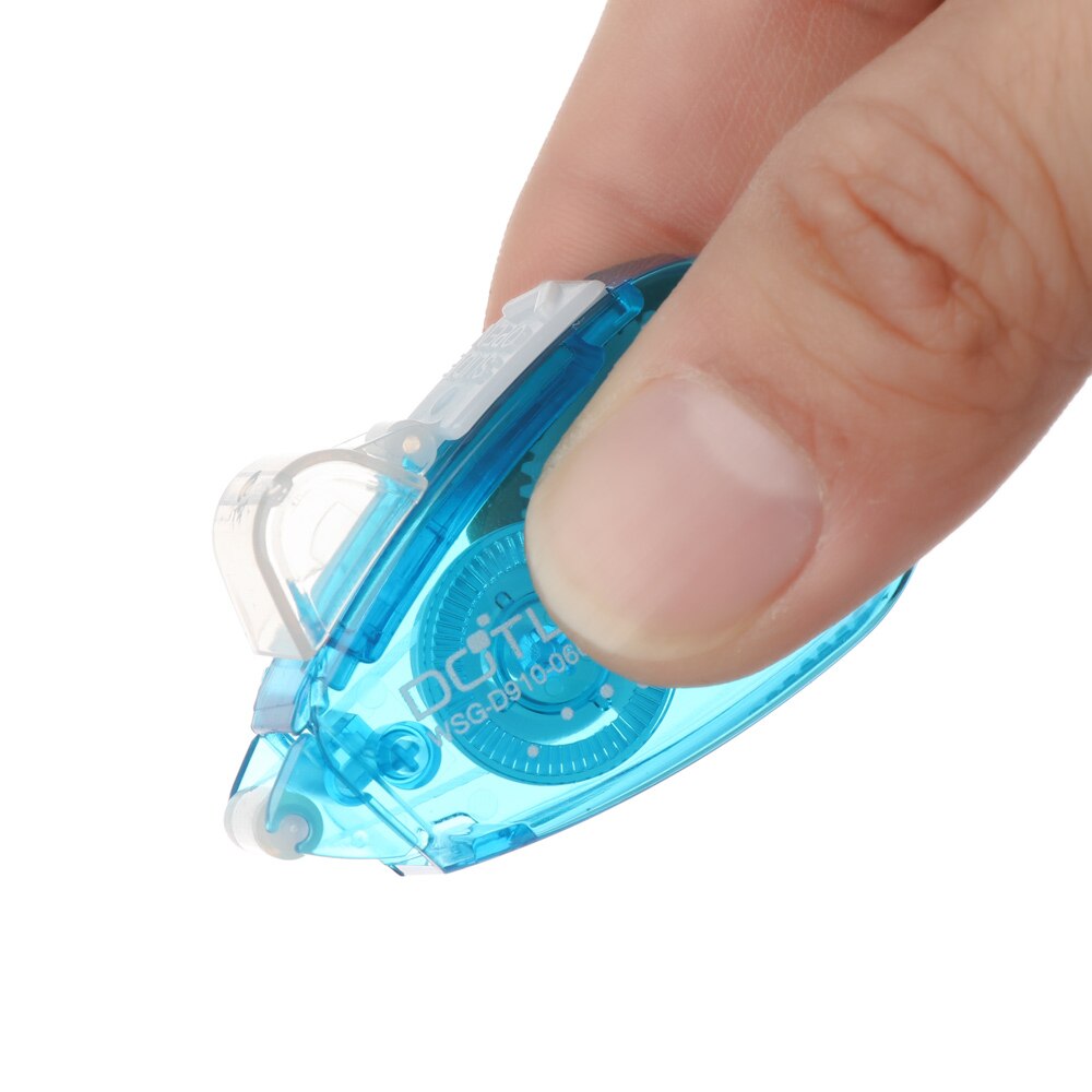 Double Sided Adhesive Dots Stick Roller Glue Tape Dispenser Sticks Adhesive Cutter Kid Stationery Office Supplies