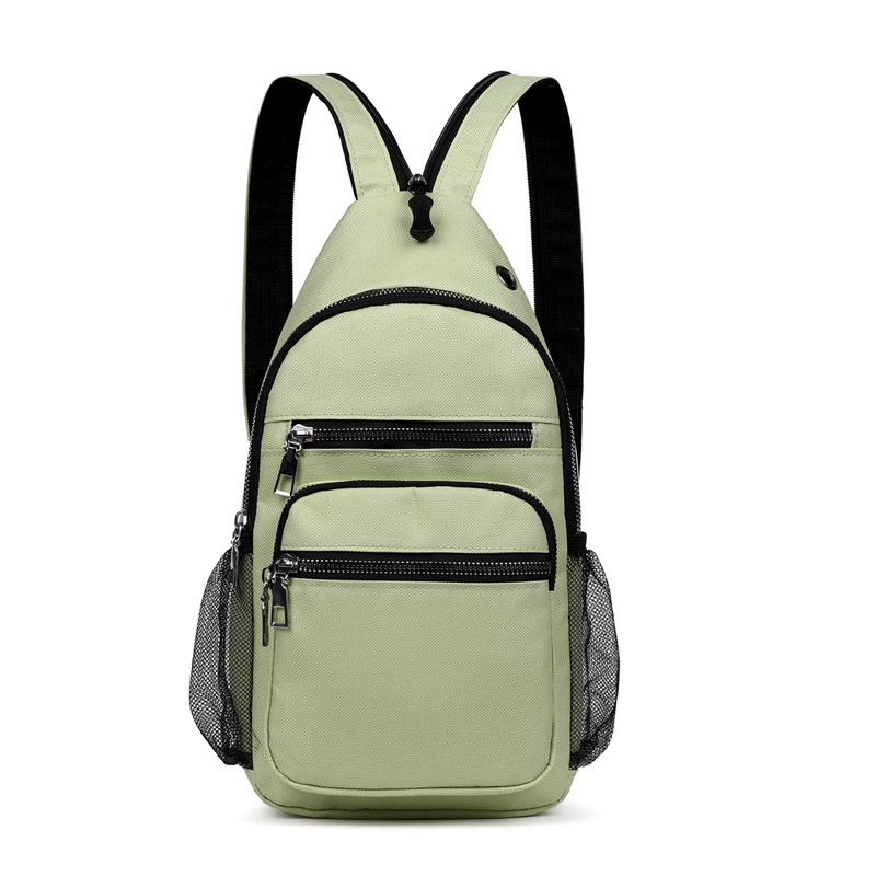 Fengdong Vrouwen Kleine Rugzak Borst Tas Sling Messenger Bags Dames Sporttas Mini Reis Bagpack Crossbody Bag Girl Back Pack: green