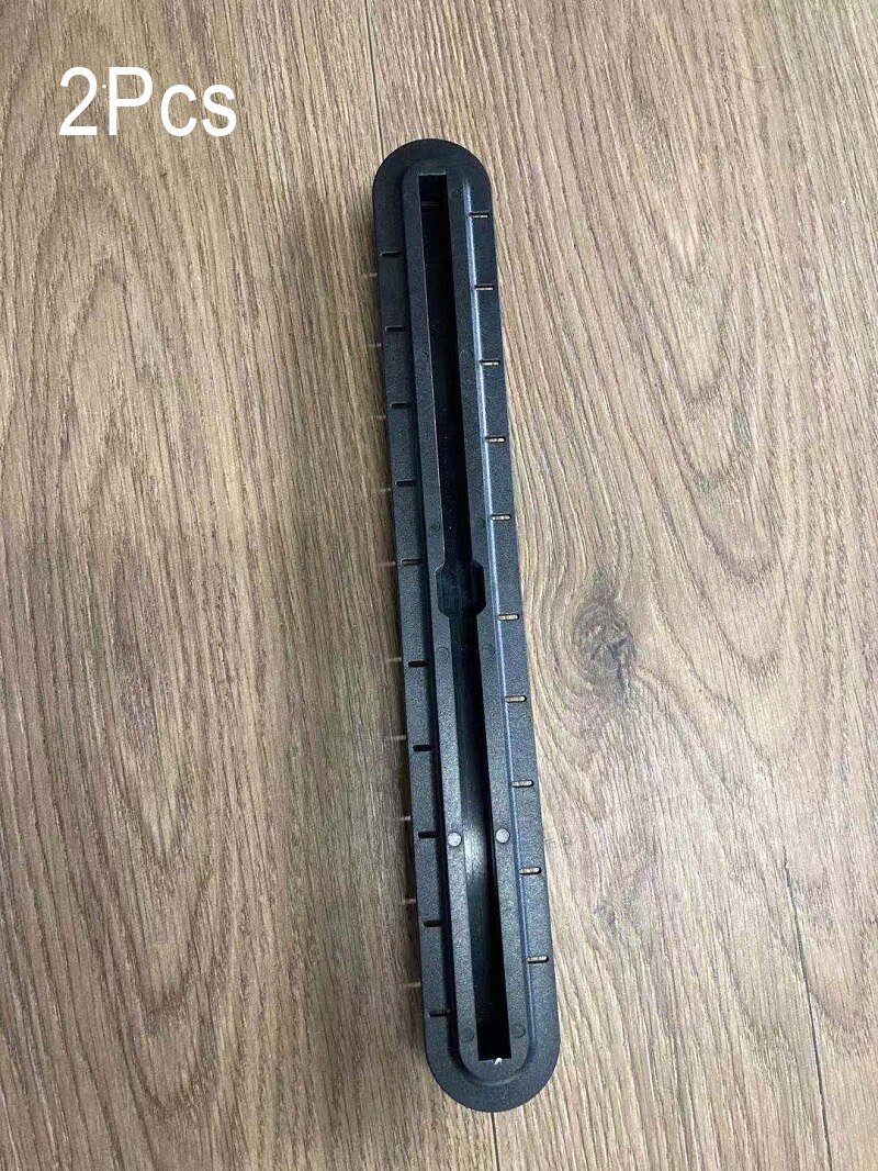 1/2Pcs 10.75" Fin Box Sup Board Wakeboard Long Board Center Fin Box Surf: Black 2pcs