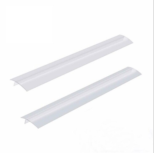 1PC Silicone couverture de table de cuisson de protection Non toxique résistant à l'huile fente bande cuisine fente couverture poêle tapis outils de cuisine: 21 inches Clear