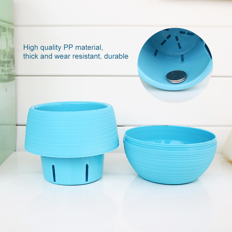 6 -farve mini-urtepotter indendørs have til kontordekoration eller sukkulente planter desktop-urtepotter hjemmetilbehør