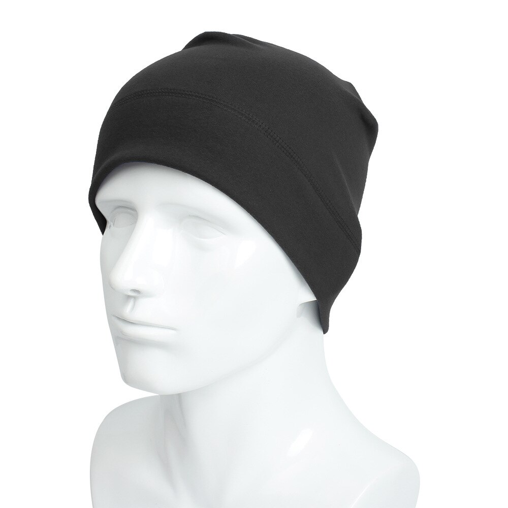 Casquette polaire pour homme et femme, chapeau pour Sports de plein air, Ski, cyclisme, coupe-vent, doux, hiver: Black